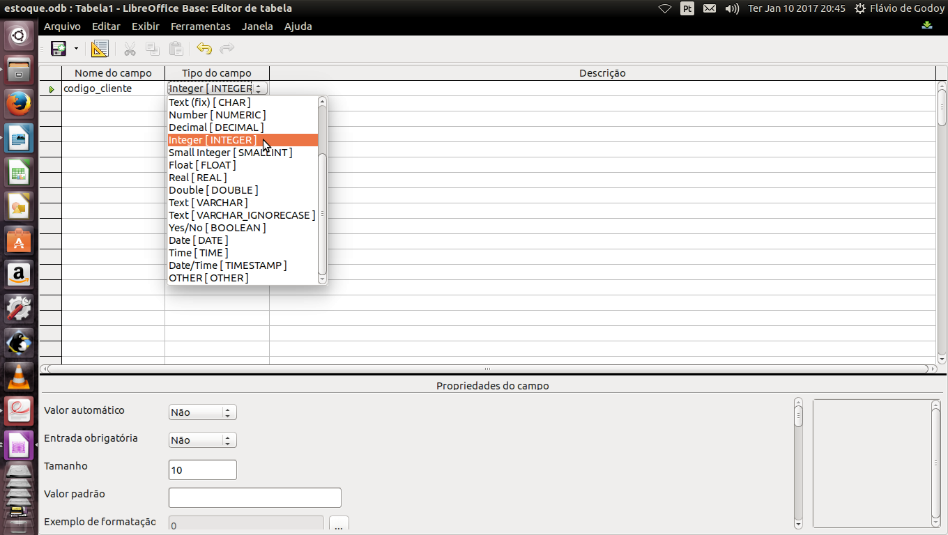 Essenziale Prime: Controle de estoque com o LibreOffice Base - parte 2