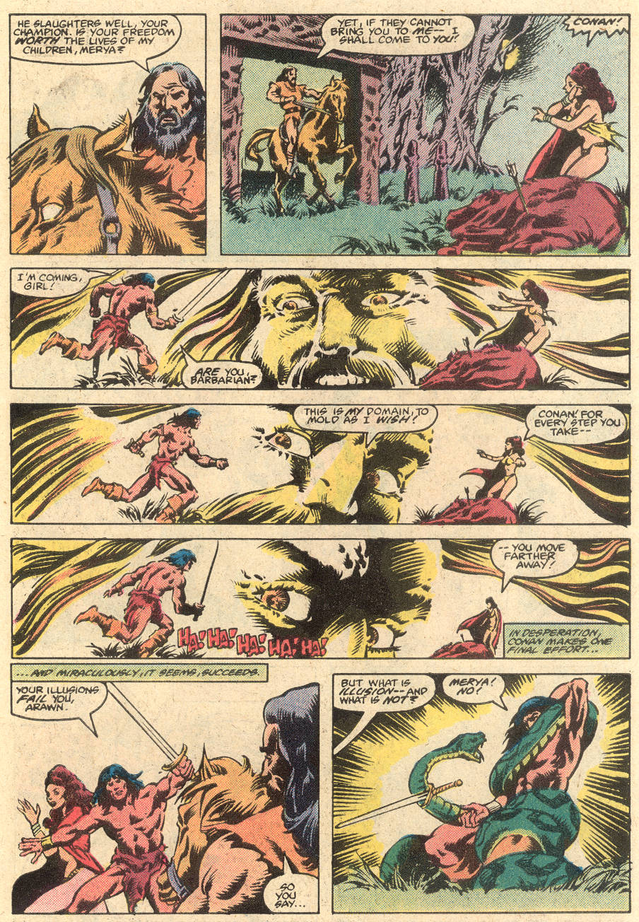 Read online Conan the Barbarian (1970) comic -  Issue #135 - 20