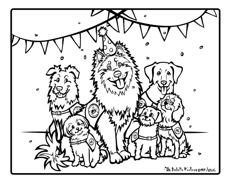 The coloring page made by Isabella Koelman. title=