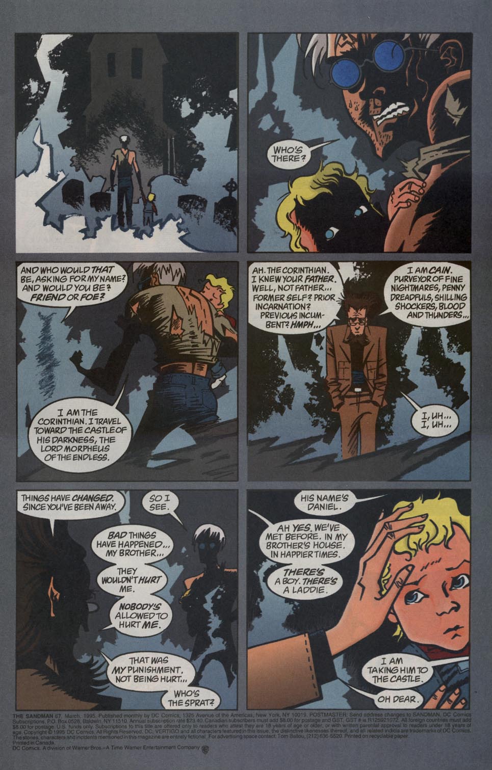 Read online The Sandman (1989) comic -  Issue #67 - 2