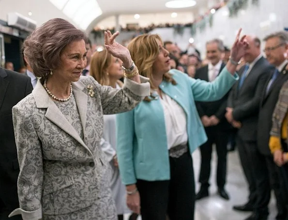 Queen Sofia attends the ceremony to mark the 40th anniversary of the Reina Sofia University Hospital