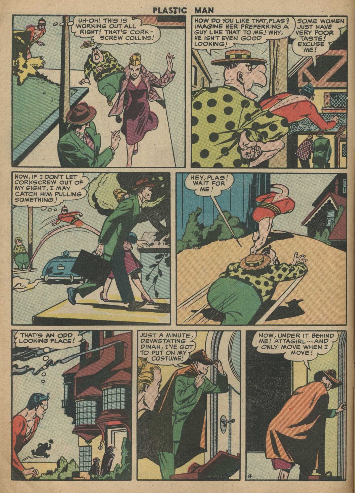 Read online Plastic Man (1943) comic -  Issue #57 - 6