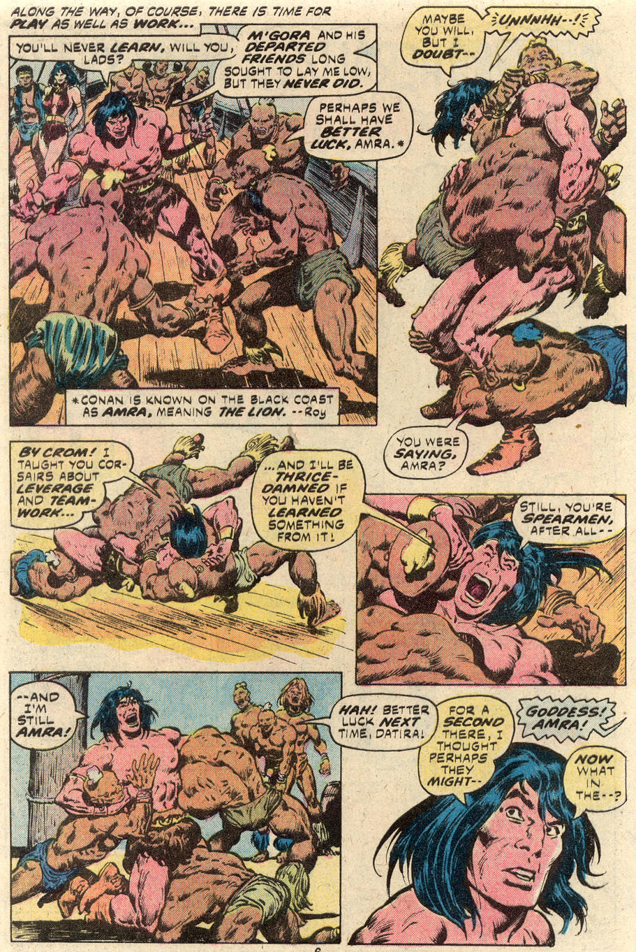 Read online Conan the Barbarian (1970) comic -  Issue #94 - 5