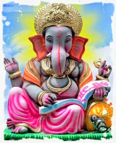 Cute Kanha Ji: Cute Lord Ganesha Beautiful Picture For Comment