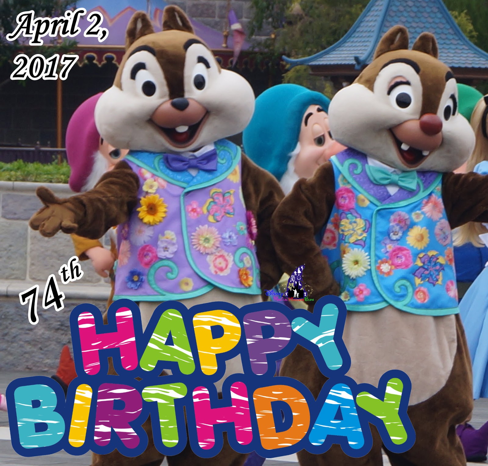 Happy 74th Birthday, Chip & Dale! Disney Magical Kingdom Blog