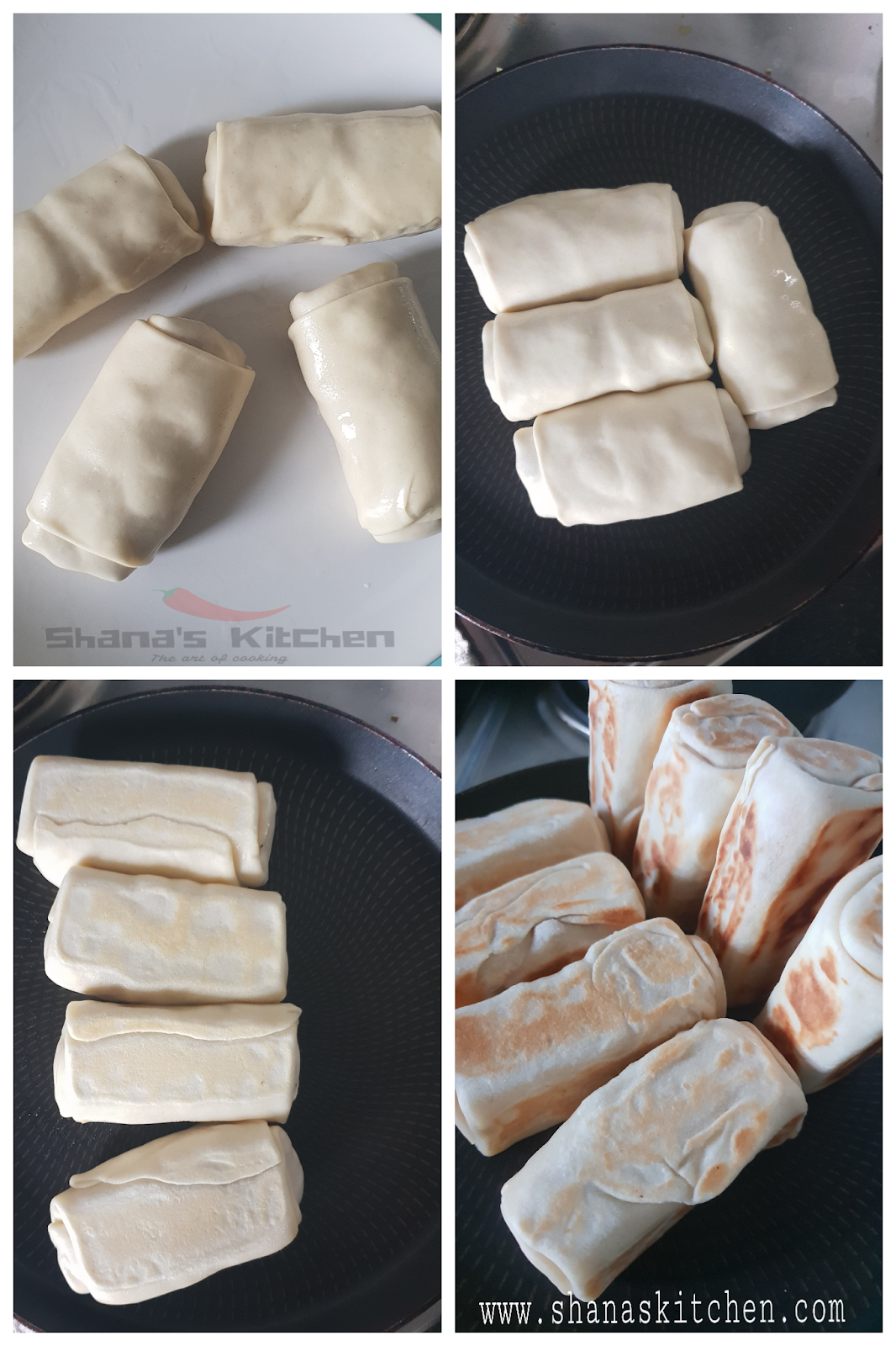 Sri Lankan Curry Roti - Shana's Kitchen