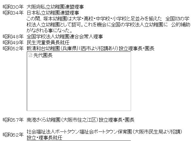 匿名党 昭和天皇 皇太子 旭日章を今上陛下より下賜された森友寛が設立した旧南港さくら幼稚園 開成幼稚園