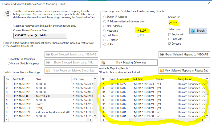 NetScanTools® Inside Out Managed Switch Port Mapping Tool v2.78