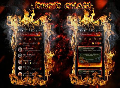 BBM Mod Droid Chat Legend of Fire V3.1.0.13 Apk BBM Mod Droid Chat Legend of Fire V3.1.0.13 Apk