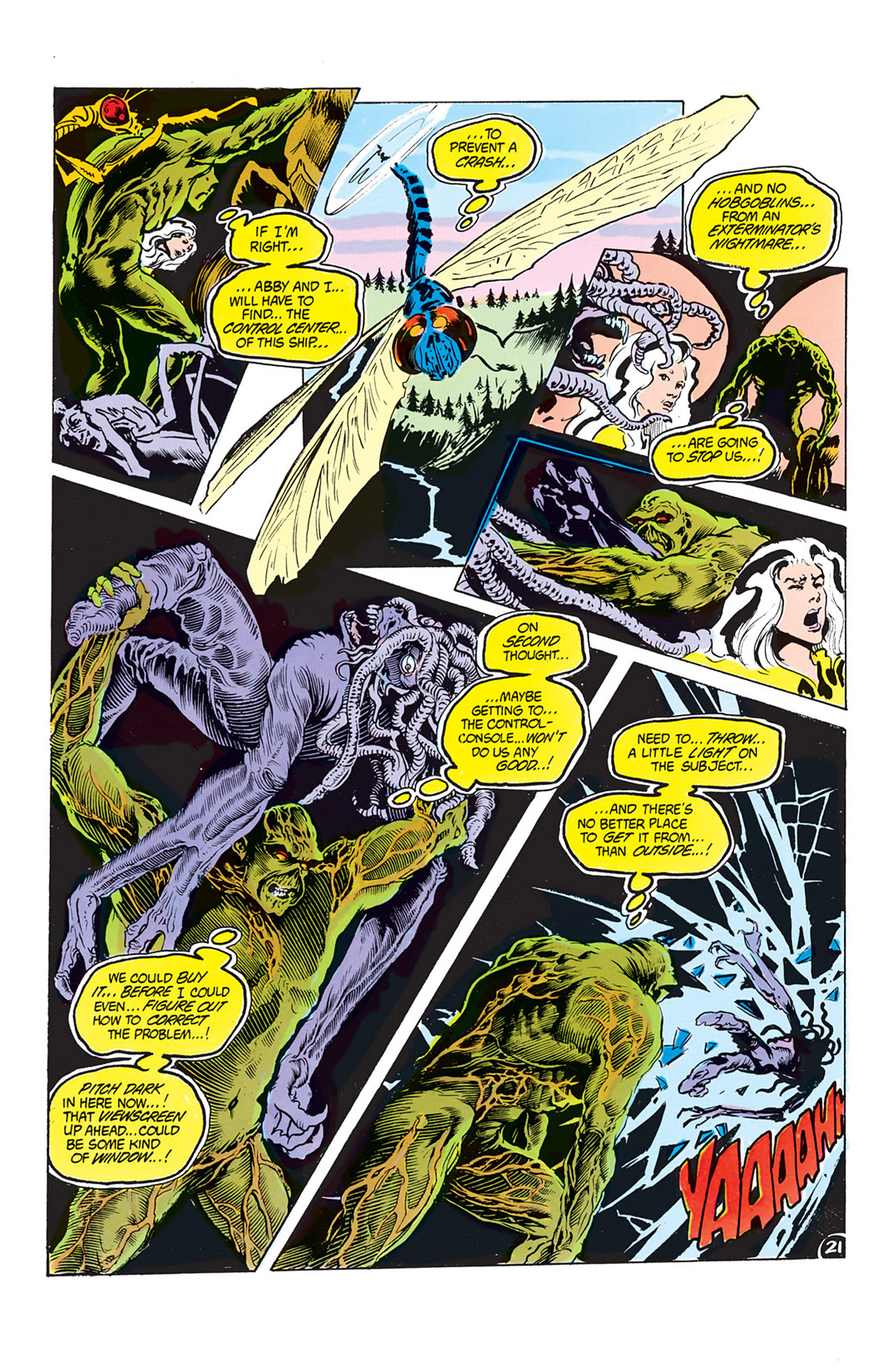 Read online Swamp Thing (1982) comic -  Issue #19 - 21