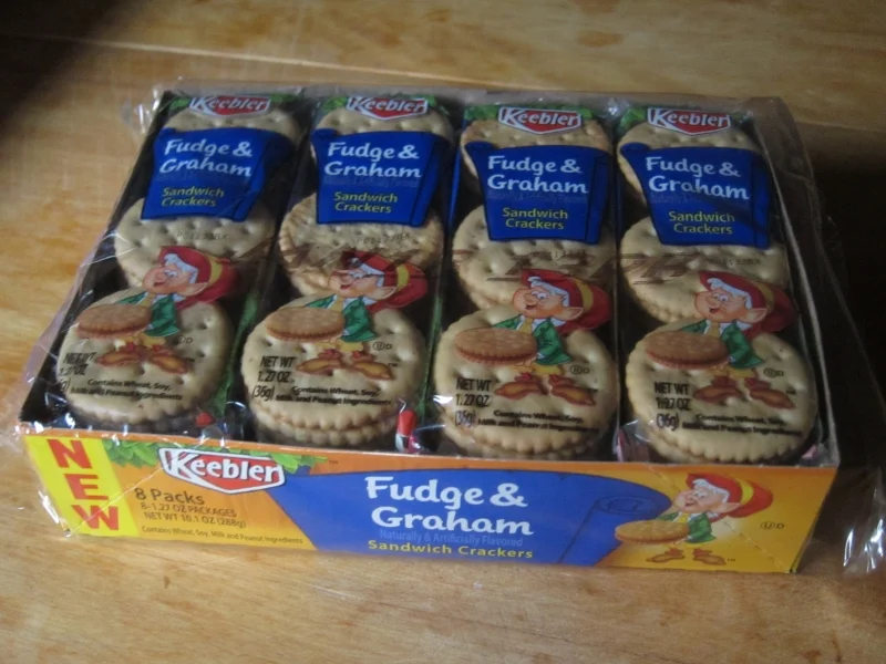 Review Keebler Fudge & Graham Sandwich Crackers Brand Eating