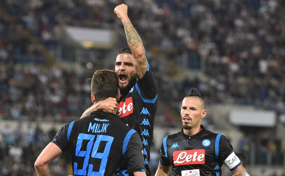Lazio-Napoli 1-2: buona la prima per Ancelotti con un gran gol di Insigne.