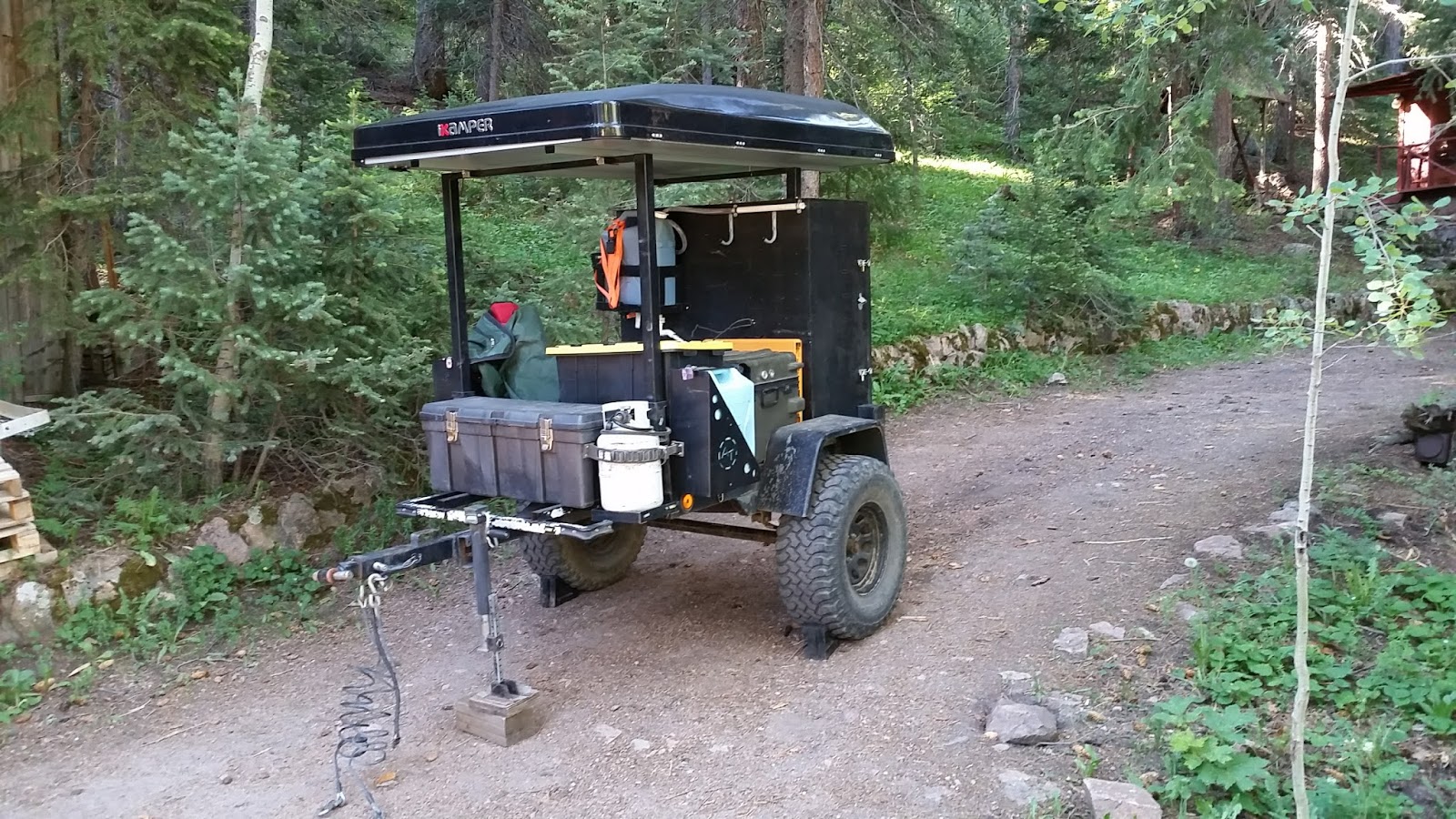 m416 offroad jeep trailer project