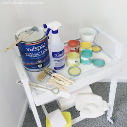watercolor walls paint technique decorate orc week step