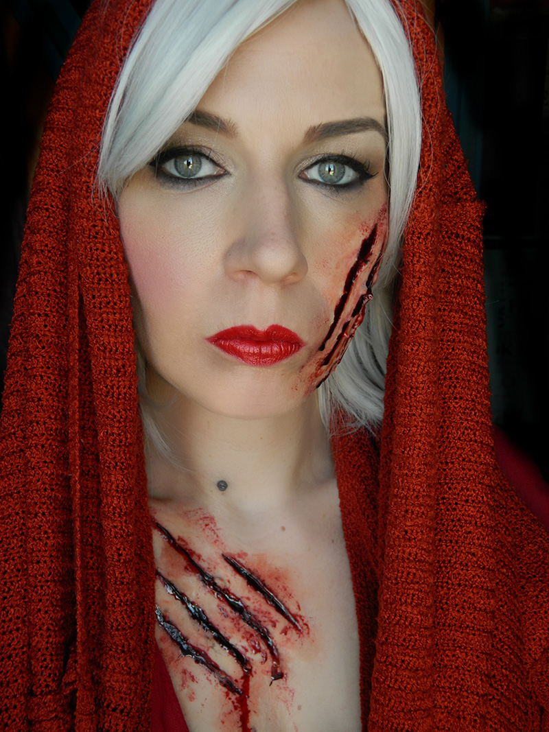 Tuto Maquillage Halloween Facile Blessure A Base De Fzrine