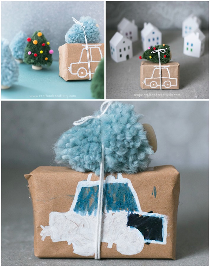 8 ideas para envolver regalos de Navidad