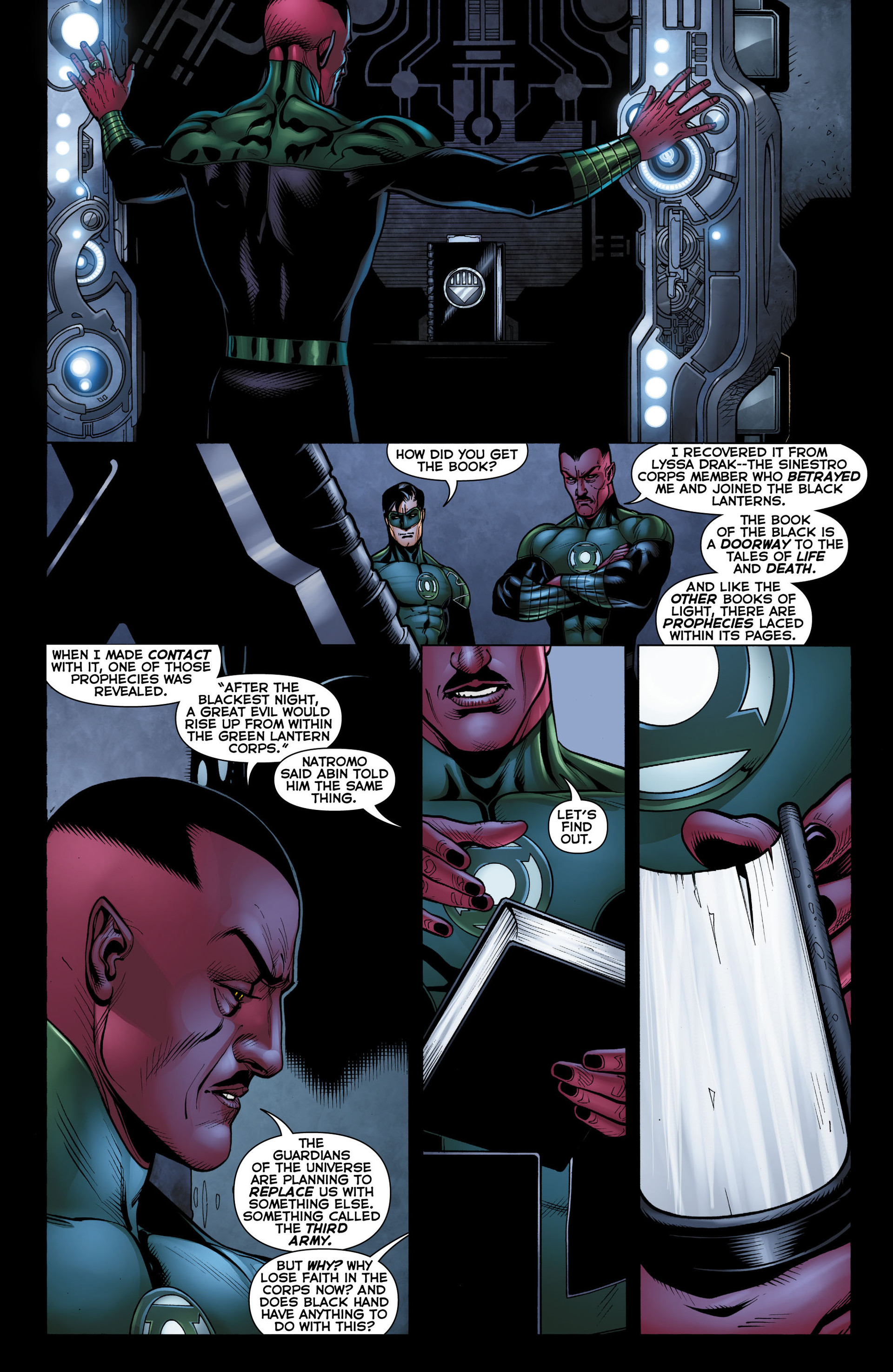 Read online Green Lantern (2011) comic -  Issue #11 - 18