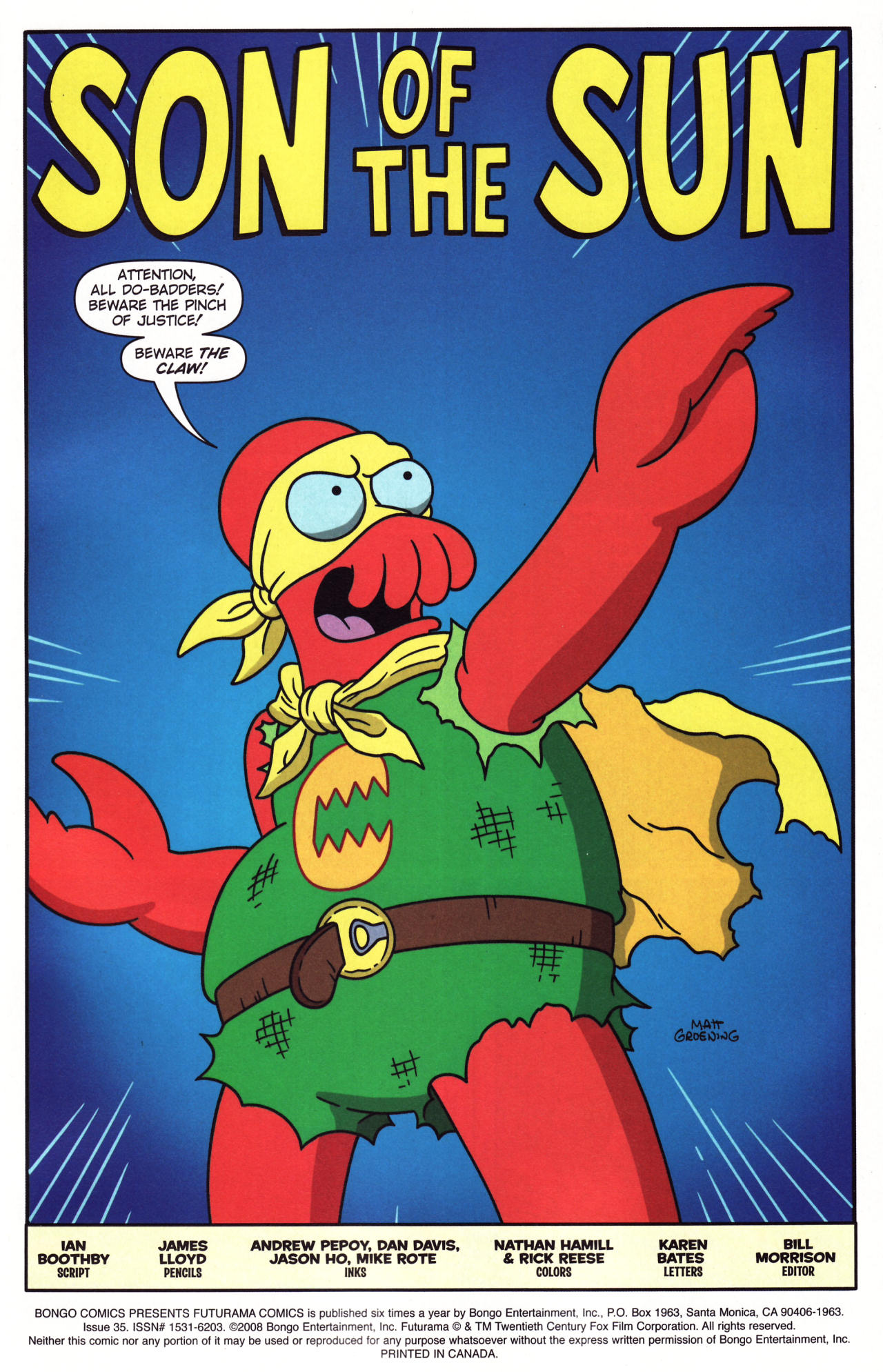 Read online Futurama Comics comic -  Issue #35 - 2