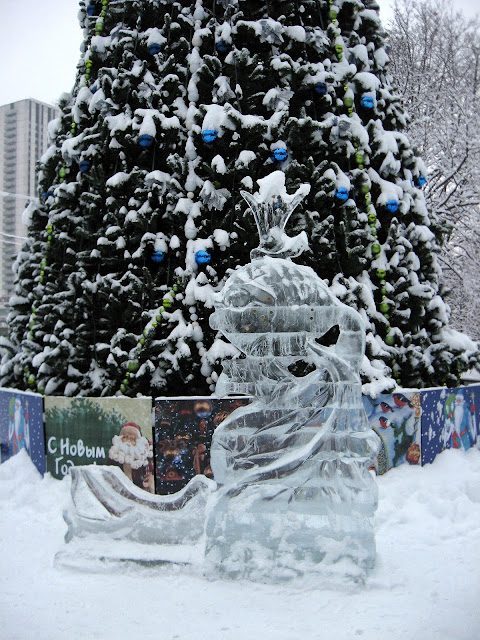 измайловский парк ледяные скульптуры