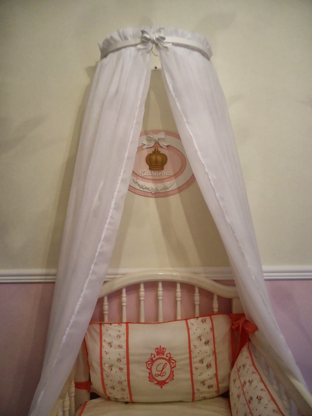Quarto de Bebê, Dossel de Berço, Dossel infantil, Mosquiteiro, Lustres ...