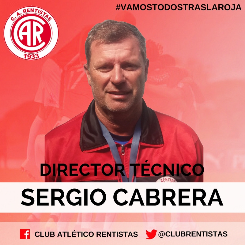 CLUB ATLÉTICO RENTISTAS PAGINA OFICIAL SERGIO CABRERA YA NO ES MÁS