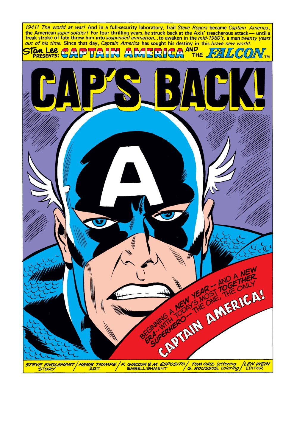 Captain America (1968) Issue #184 #98 - English 2