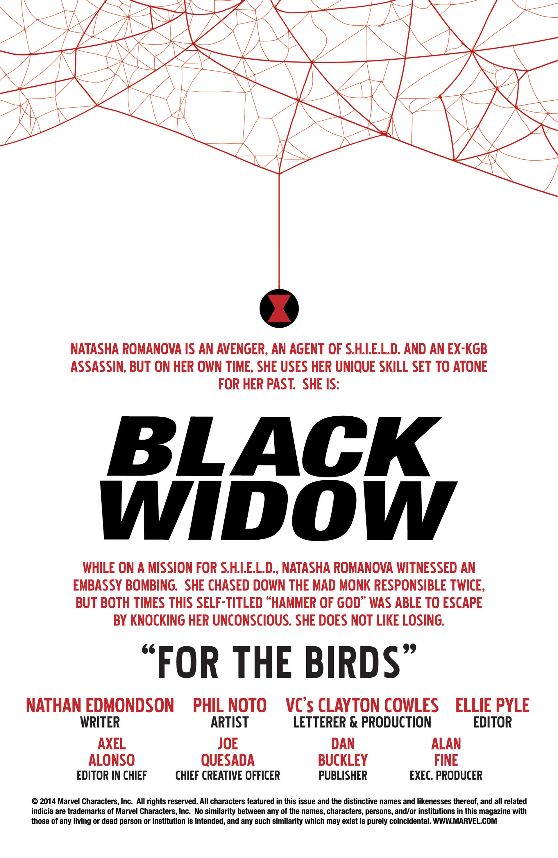Black Widow (2014) issue 5 - Page 2