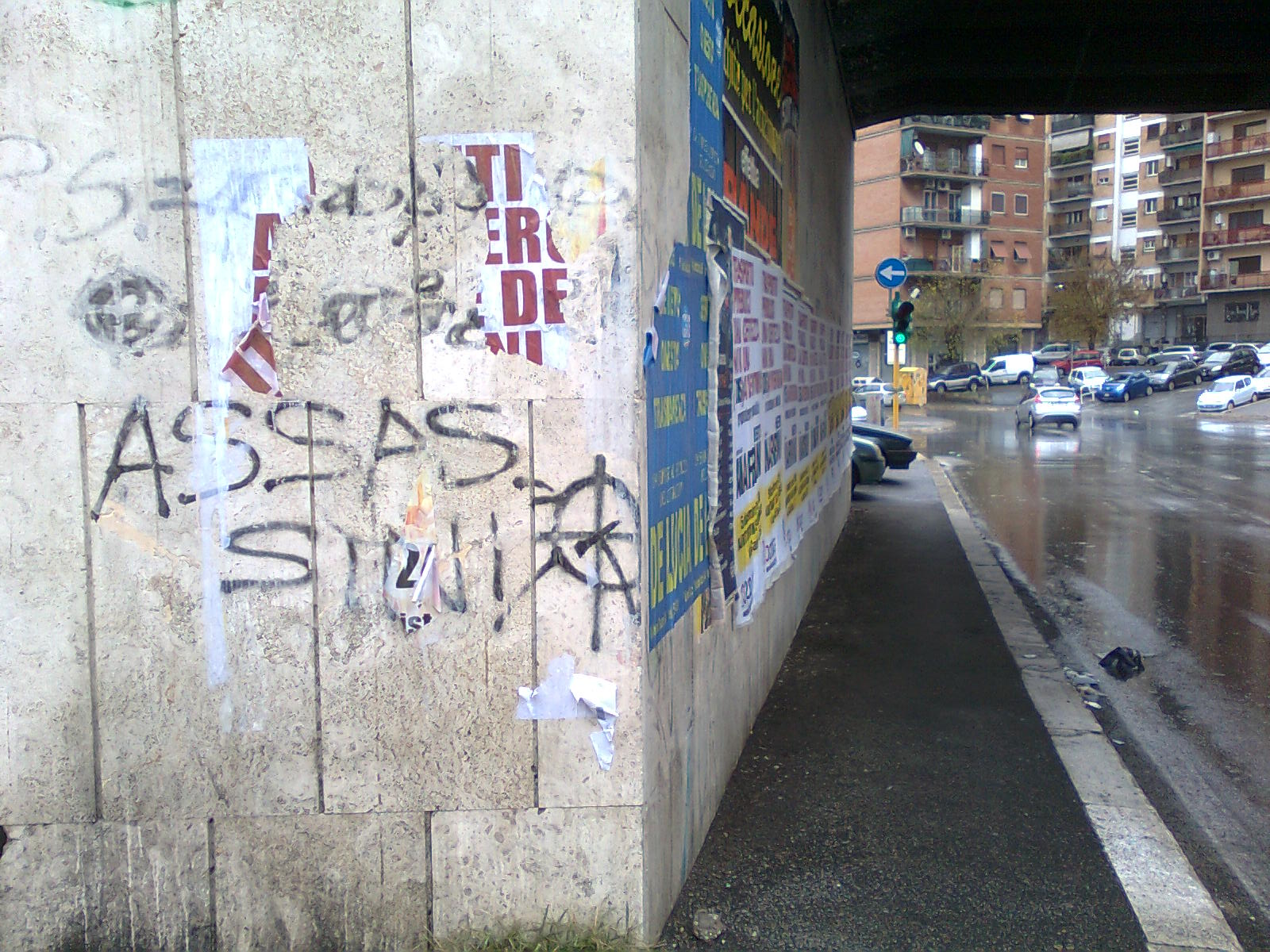 Degrado Marconi Aggiornamento Da Via Majorana I Manifesti Abusivi 