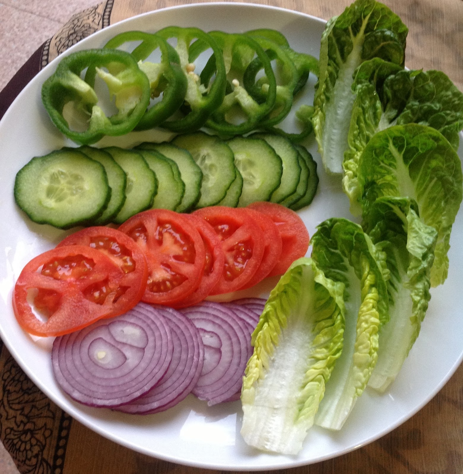 Encourage Spice Simple Vegetable Sandwich