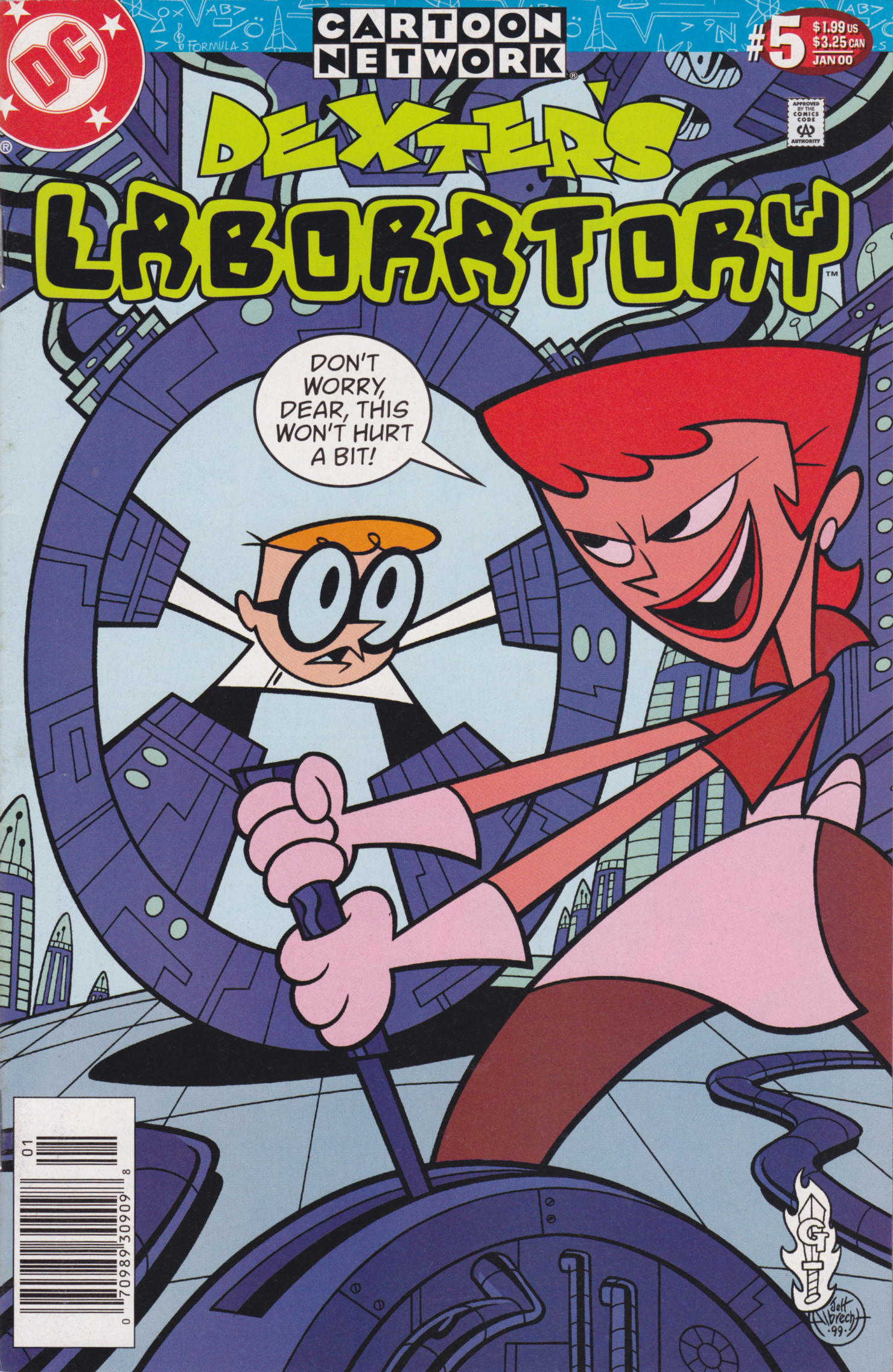 Read online Dexter's Laboratory comic -  Issue #5 - 1