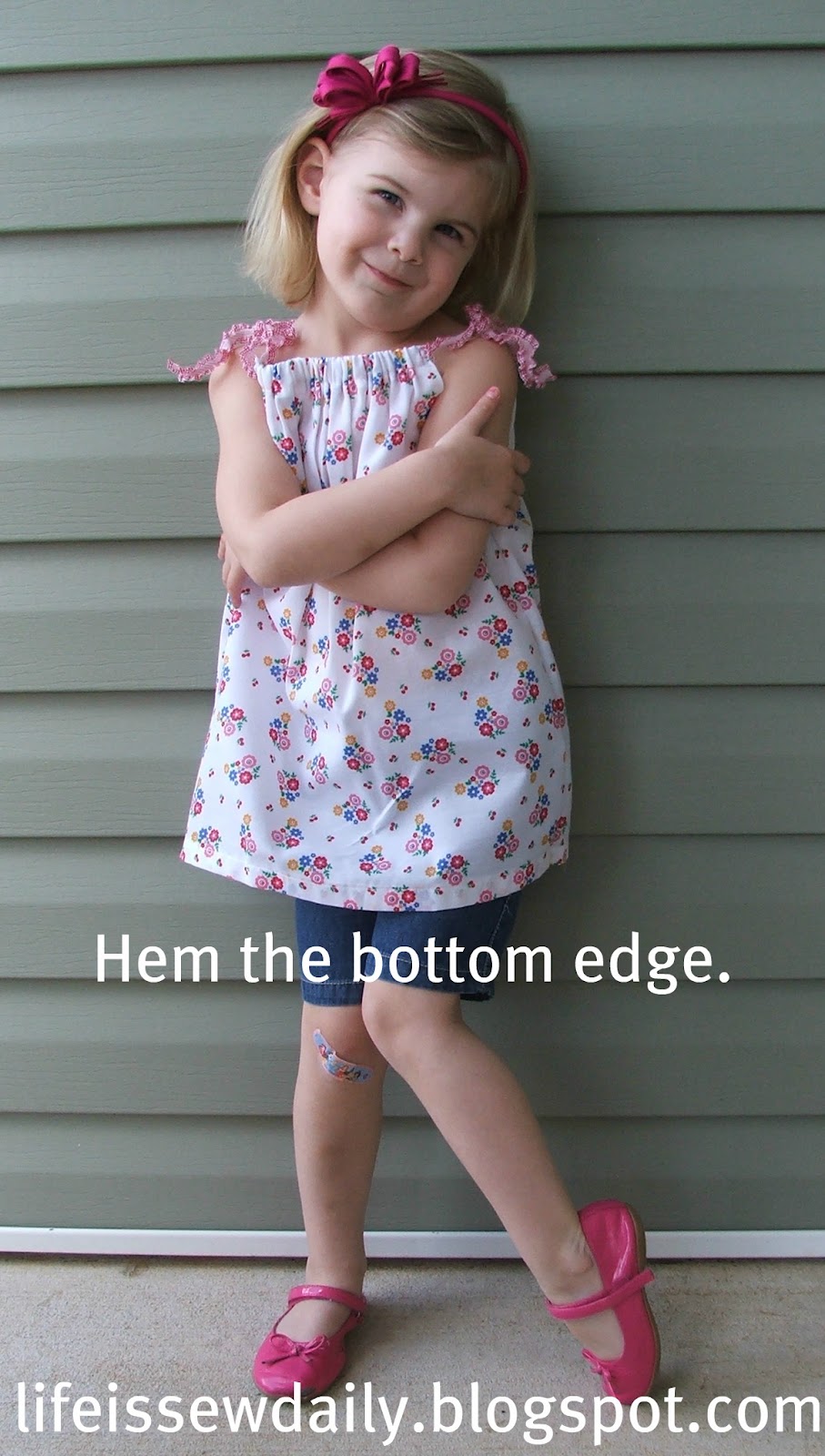 Life is {Sew} Daily Pillowcase Shirt or Dress {Tutorial}