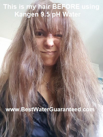 kangen water for hair