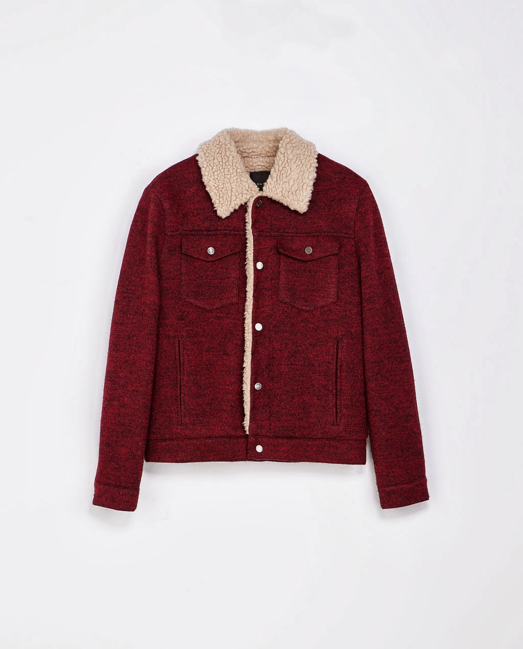 6 Moda Zara jackets 2014 for men FLEECE JACKET