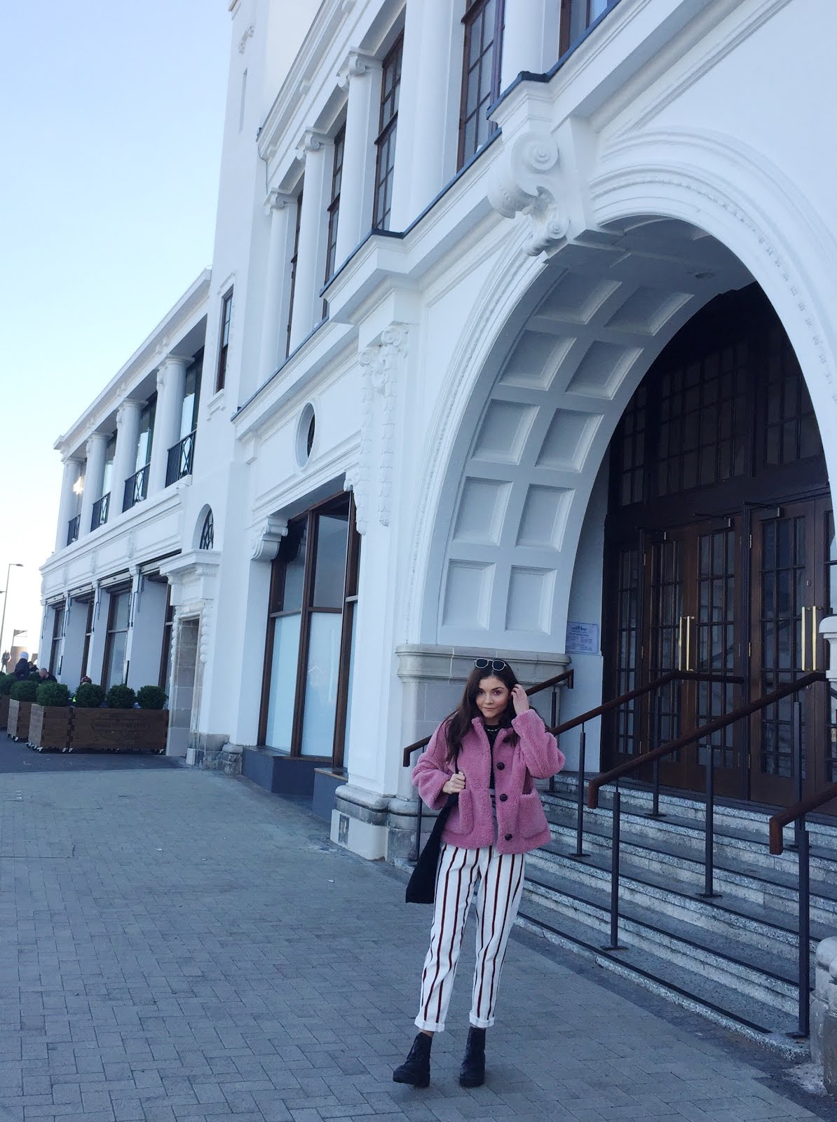 Fashion blogger outside Spanish City, Whitley Bay Fashion blogger outside Spanish City, Whitley Bay