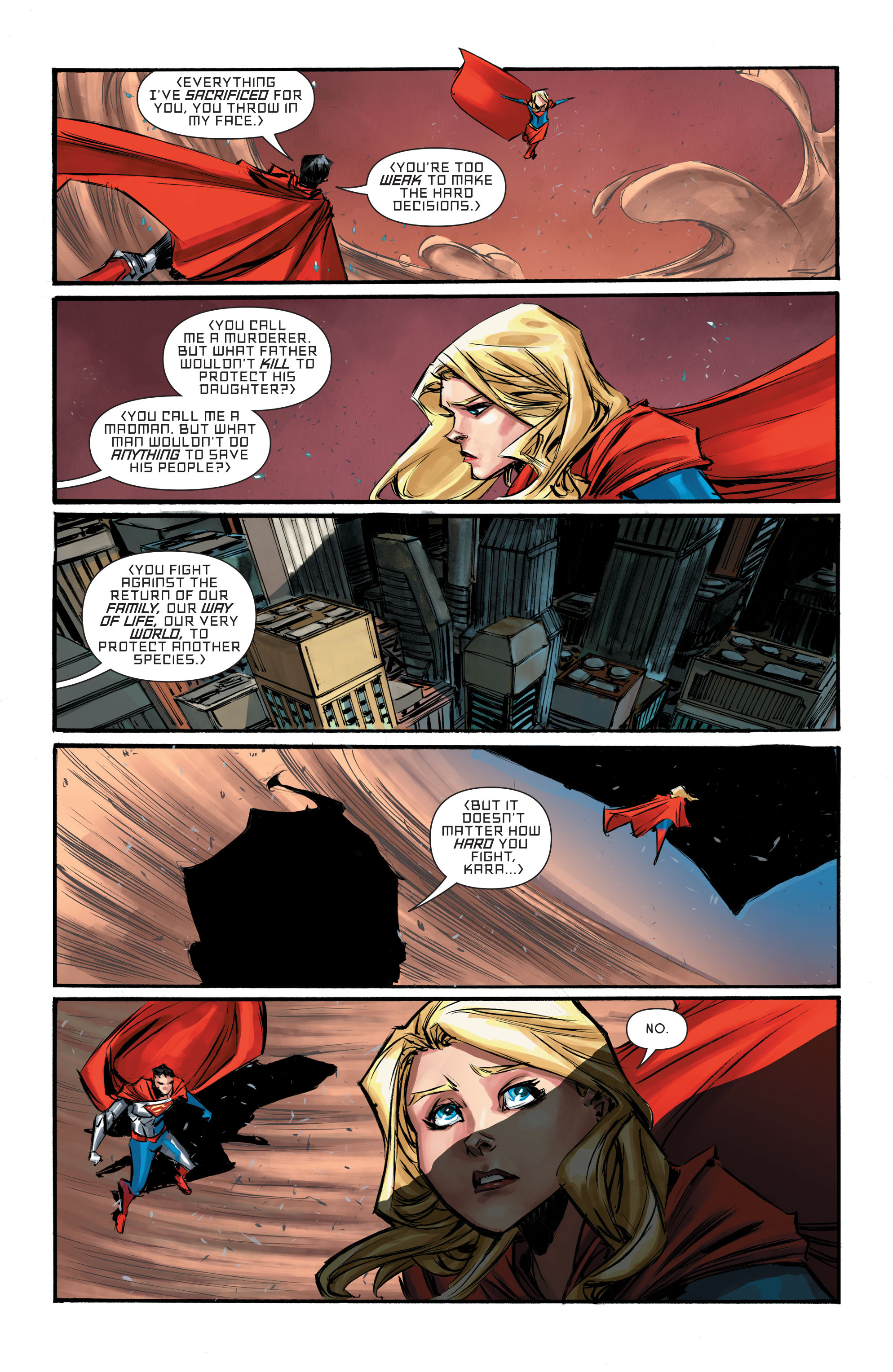 Read online Supergirl (2016) comic -  Issue #5 - 22