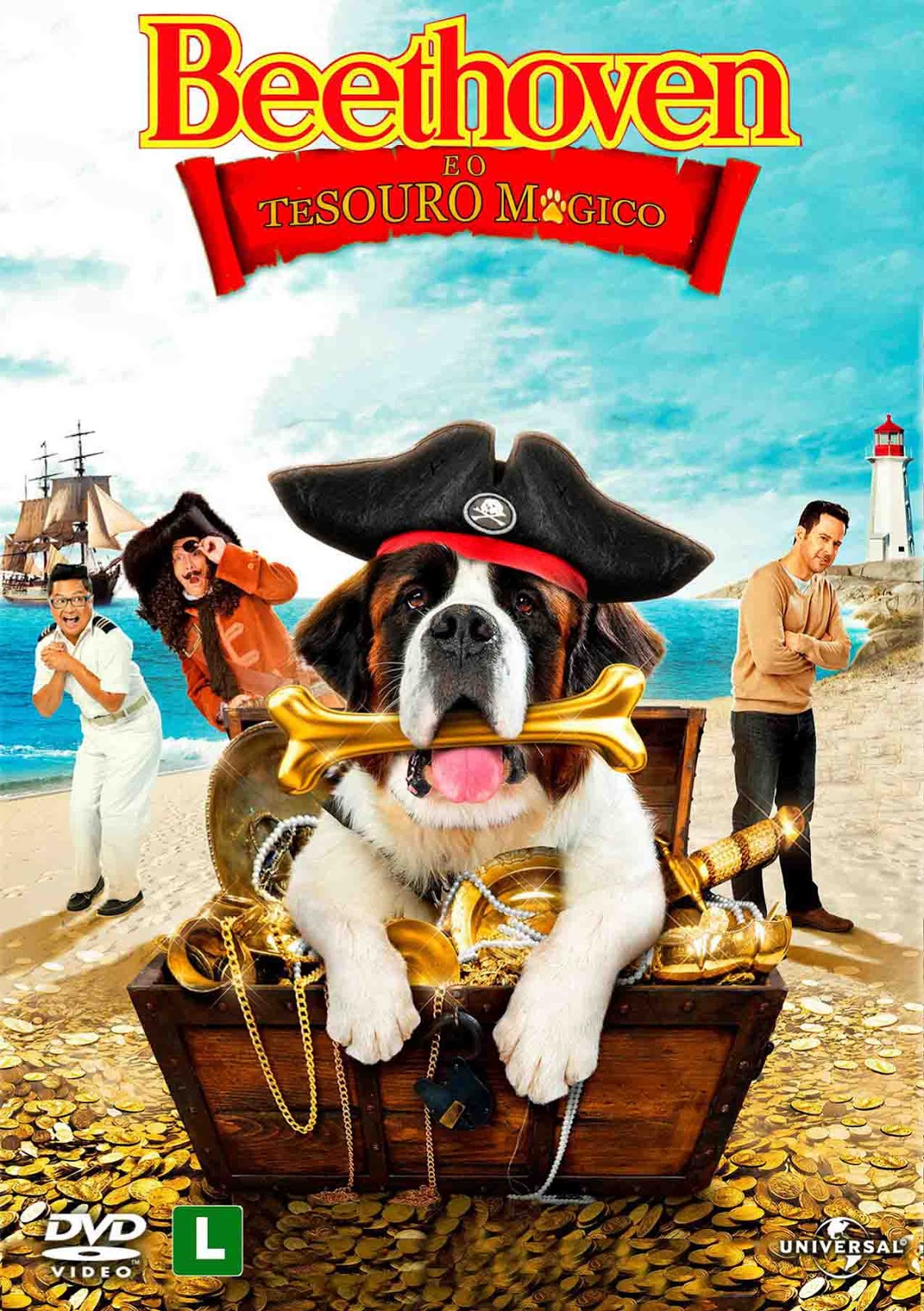 Beethoven e o Tesouro Secreto Torrent - Blu-ray Rip 720p Dual Áudio (2015)