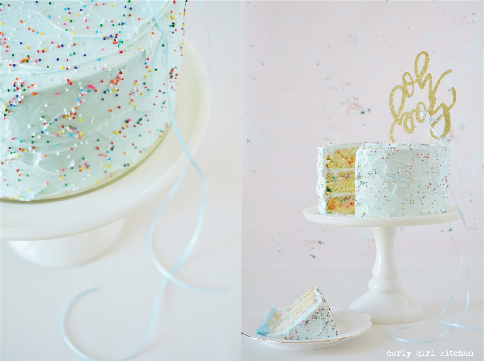 Curly Girl Kitchen Funfetti Cake