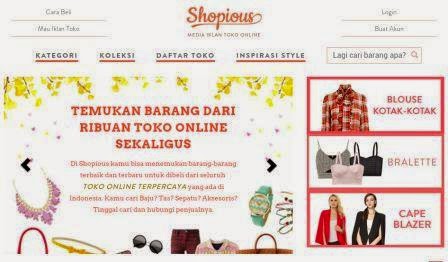 Online Mall Terpercaya Shopious