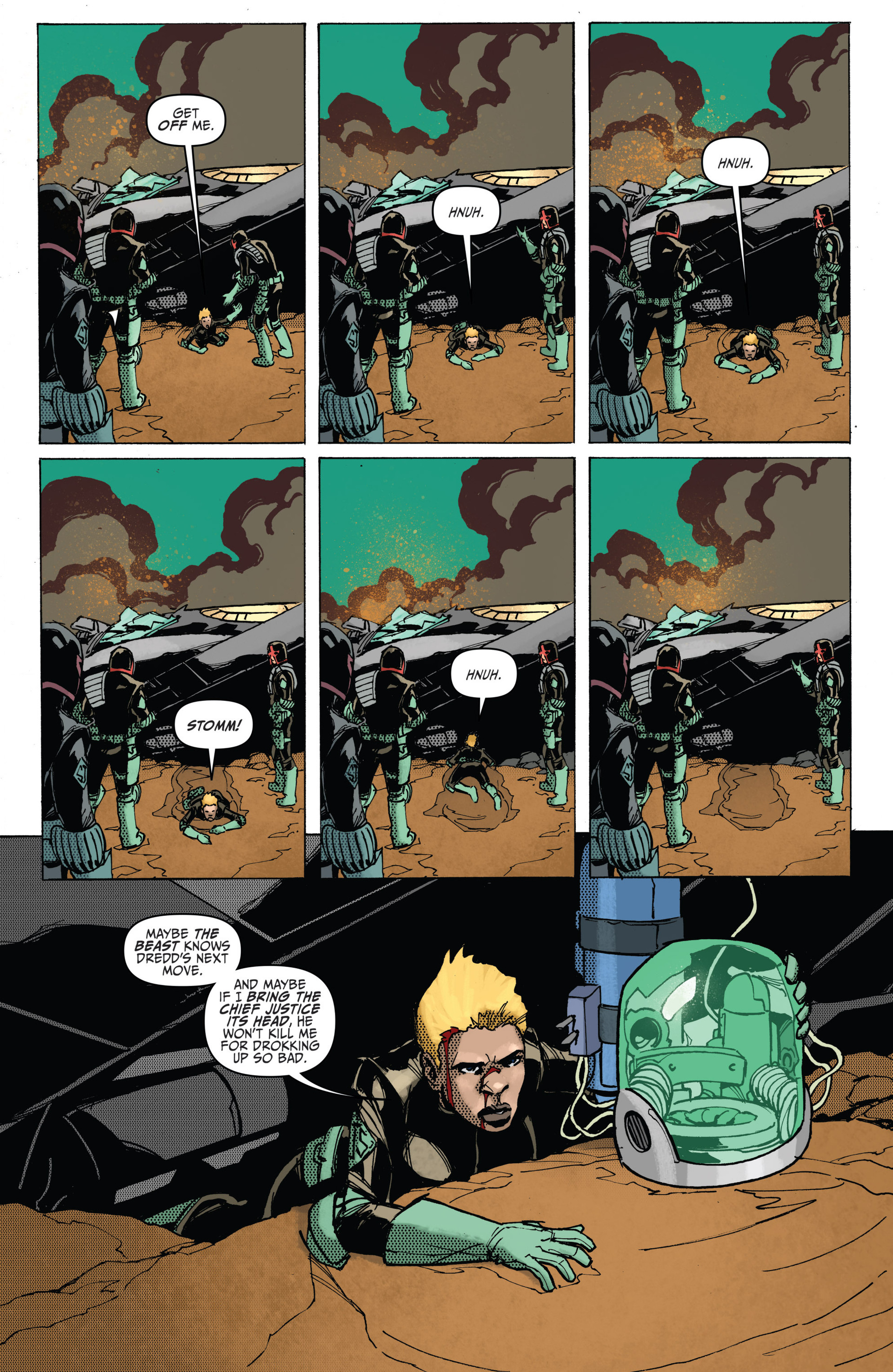 Read online Judge Dredd (2012) comic -  Issue #26 - 17