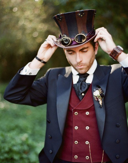 Steampunk Fashion Guide Steampunk Groom