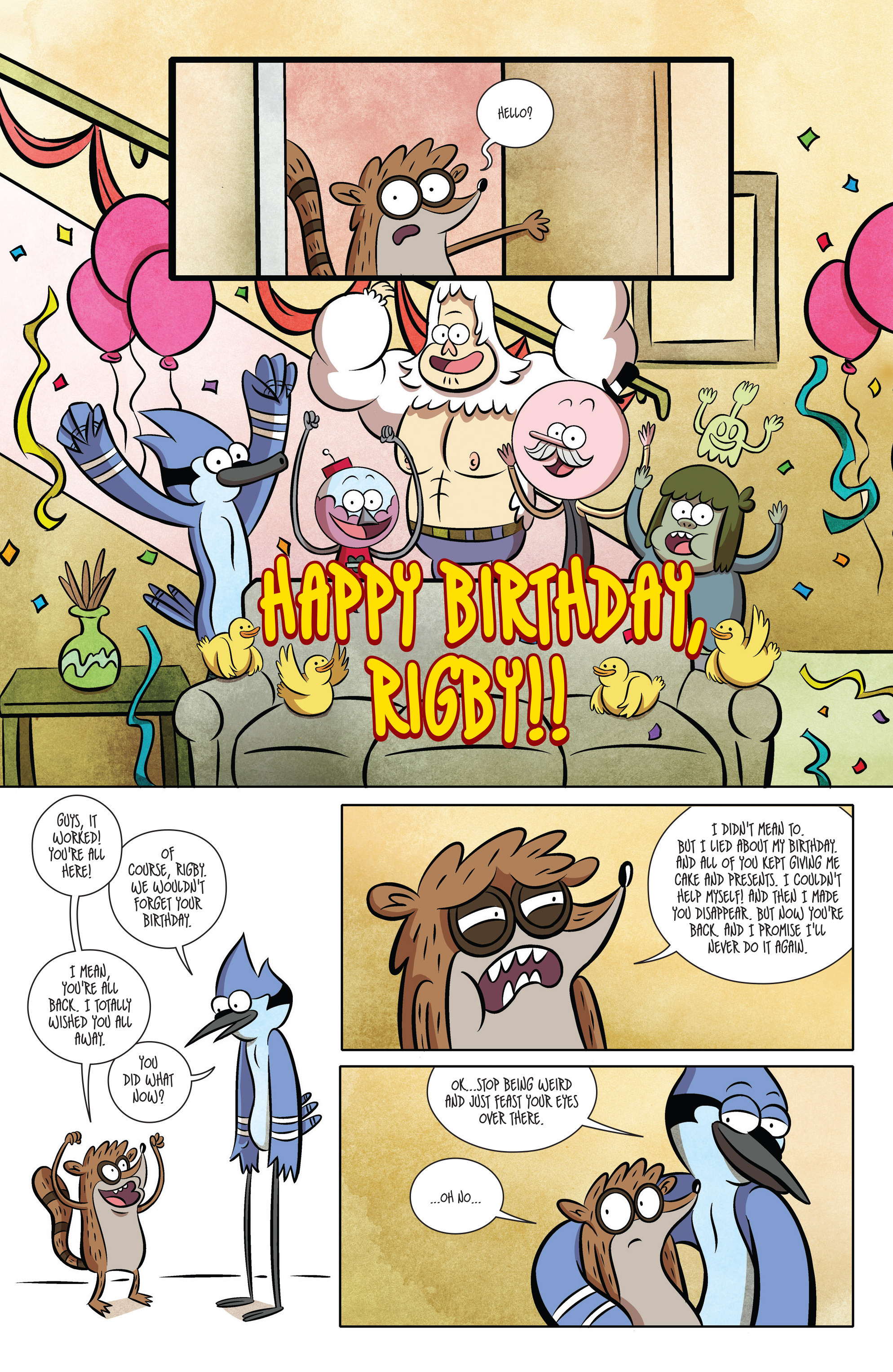 Read online Regular Show comic -  Issue # _2017 Special 1 - 11