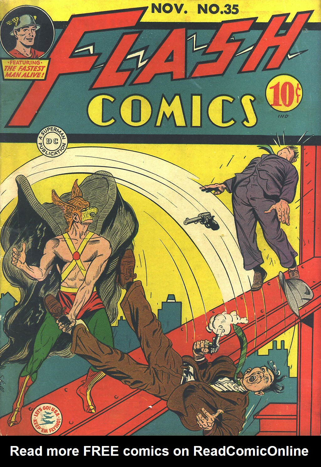 Read online Flash Comics comic -  Issue #35 - 1