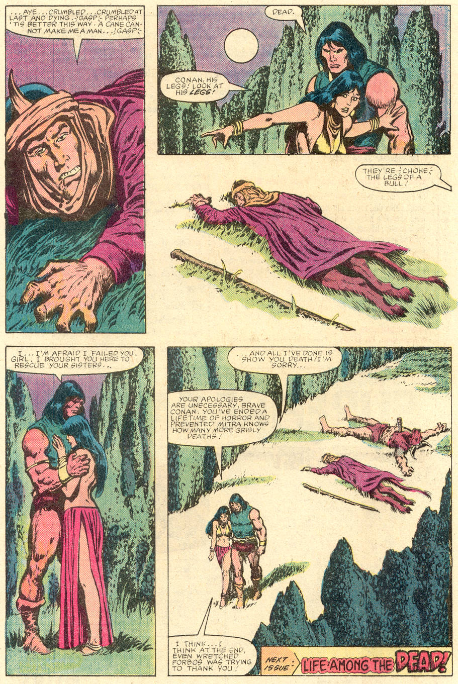 Read online Conan the Barbarian (1970) comic -  Issue #142 - 23