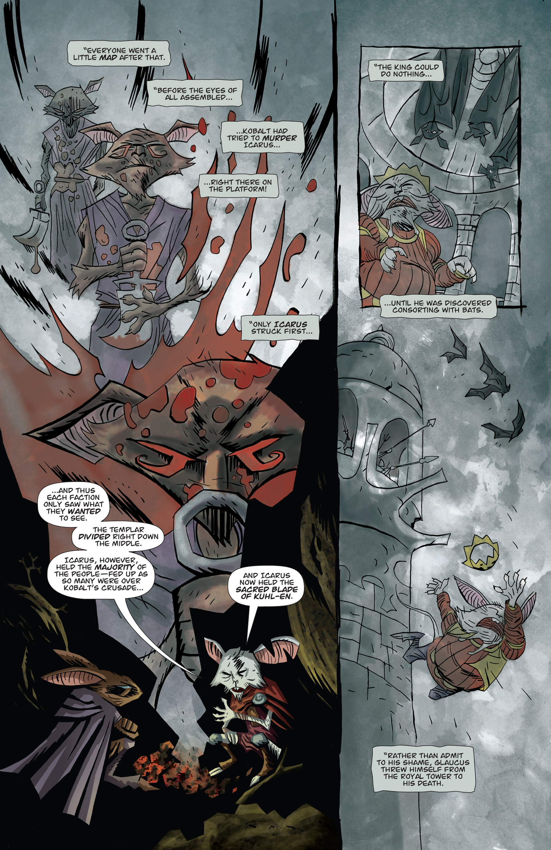 Read online The Mice Templar Volume 4: Legend comic -  Issue #6 - 17