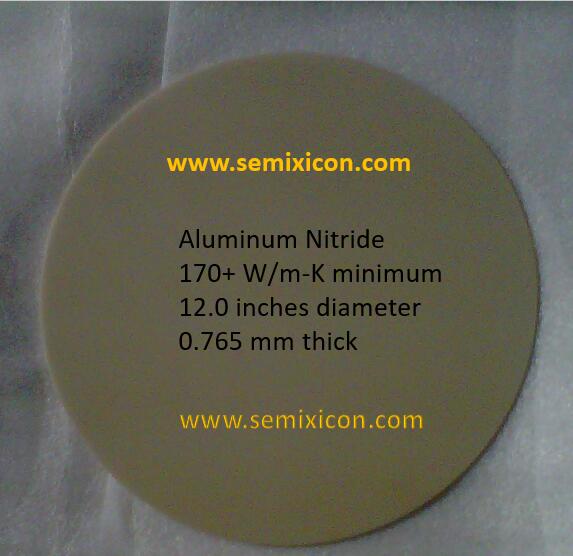 Aluminum Nitride Heater 12 Inch Aluminum Nitride Wafer