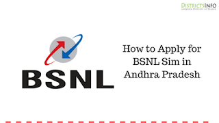 How to Apply for BSNL Sim in Andhra Pradesh