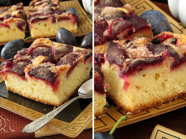 Сливовый пирог из газеты "New York Times"