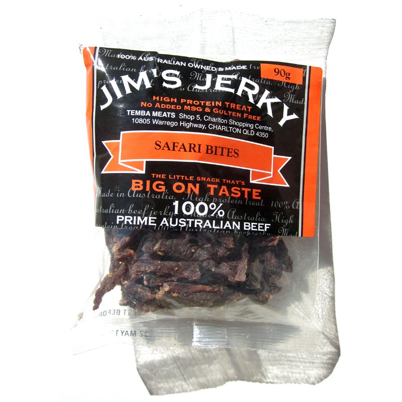 Jim's Jerky Safari Bites Beef Jerky Reviews