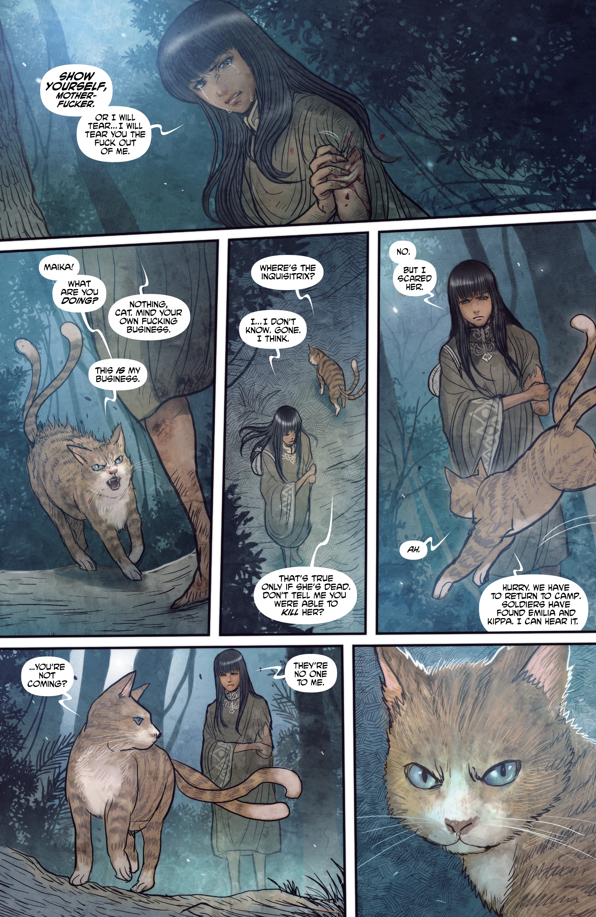 Read online Monstress comic -  Issue #3 - 9