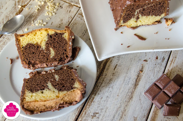Cake marbré chocolat vanille - recette de Cyril Lignac